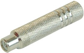 PSG01990, Переходник разъема, RCA / Phono, Гнездо, Моно - 6.35мм, Гнездо