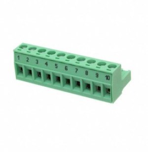 1765250, Pluggable Terminal Blocks 10 Pos 5mm pitch Plug 24-12 AWG Screw 1765250, Pluggable Terminal Blocks 10 Pos 5mm pitch Plug 24-12 AWG Screw