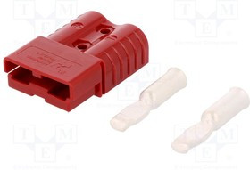 6802G2, Вилка, провод-провод, SB120, "папа" / "мама", PIN: 2, на провод