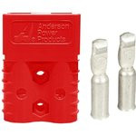 6802G2, Вилка, провод-провод, SB120, "папа" / "мама", PIN: 2, на провод