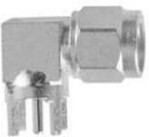 142-0801-301, RF Connectors / Coaxial Connectors PC R/A PLG GLD .155" LEGS