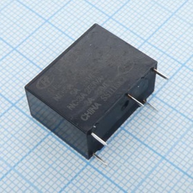 HF33F/012-ZS3F, Миниатюрное реле SPDT (одна контактная группа-два направления) 10А катушка 12В 320Ом HF33F/012-ZS3F, Миниатюрное реле SPDT (одна контактная группа-два направления) 10А катушка 12В 320Ом