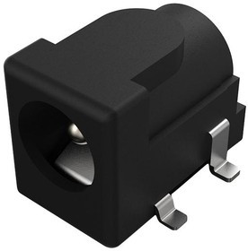 DCJ200-05-A-K1-A, Разъем Питания DC, Гнездо, 5 А, 2 мм, Монтаж на Печатную Плату, Surface Mount Righ