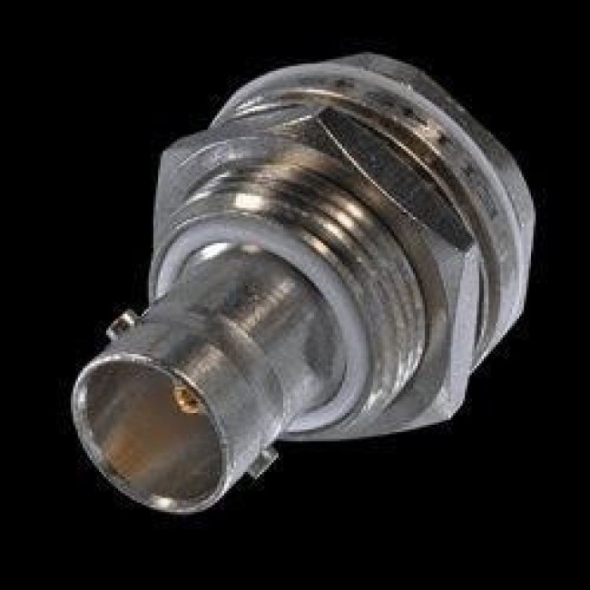 UBJ26-5, RF Connectors / Coaxial Connectors BNC BLKD JK Wrench CRMP INSL