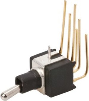 TL46WW050, Toggle Switch, PCB Mount, On-On, DPDT, Through Hole Terminal TL46WW050, Toggle Switch, PCB Mount, On-On, DPDT, Through Hole Terminal