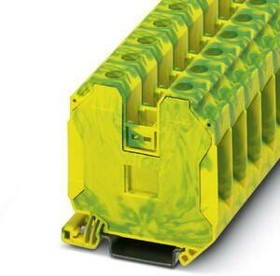 Клемма защитного провода UT 35-PE Phoenix Contact 3044241 Клемма защитного провода UT 35-PE Phoenix Contact 3044241