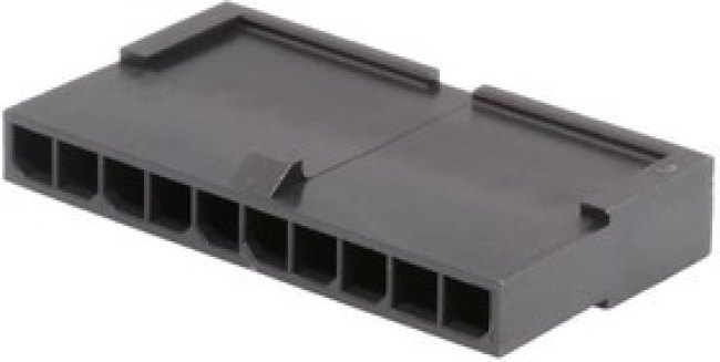 43640-1001, Headers &amp; Wire Housings 3MM MICRO-FIT Plug House 10 CKT