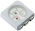 KAAF-5050RGBS-13, Светодиод smd 5х5мм/красный/ 625нм/1000-1400мкд - зеленый/525нм/1300- 2000мкд/синий/470нм/ 300-420мкд/прозрачный/ 120°/30-