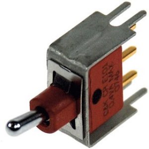 E101MD9V3GE, Toggle Switch, PCB Mount, On-On, SPDT, Through Hole Terminal E101MD9V3GE, Toggle Switch, PCB Mount, On-On, SPDT, Through Hole Terminal