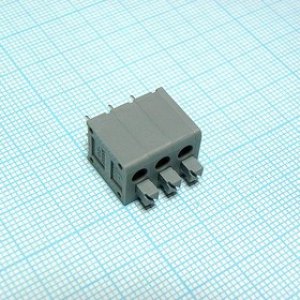 DG236-5.0-03P-11-00A(H), Нажимной безвинтовой клеммный блок на 3 контакта. Зажим типа торцевой контакт. Серия DG236-5.0 DG236-5.0-03P-11-00A(H), Нажимной безвинтовой клеммный блок на 3 контакта. Зажим типа торцевой контакт. Серия DG236-5.0