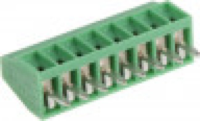 1725711, Wire-To-Board Terminal Block, THT, 2.54mm Pitch, Right Angle, Screw, 8 Poles 1725711, Wire-To-Board Terminal Block, THT, 2.54mm Pitch, Right Angle, Screw, 8 Poles