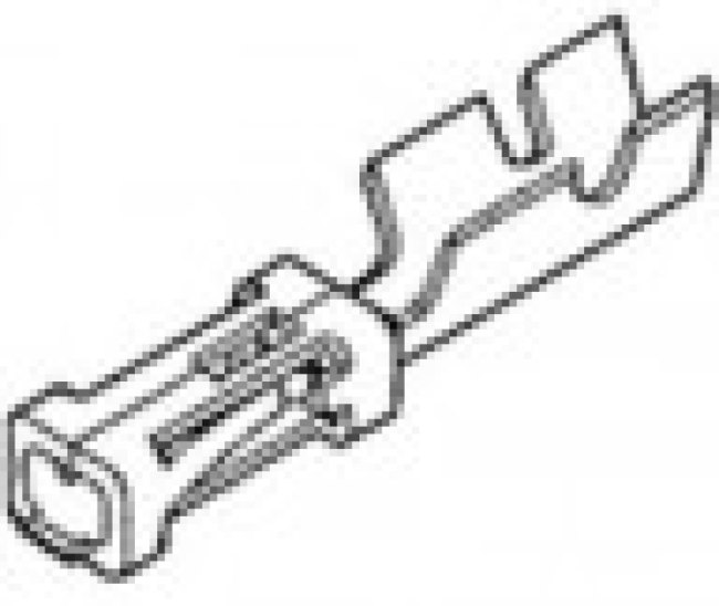 87666-2, контакт гнездо на провод 26-22AWG для разъемов AMPMODU MOD IV
