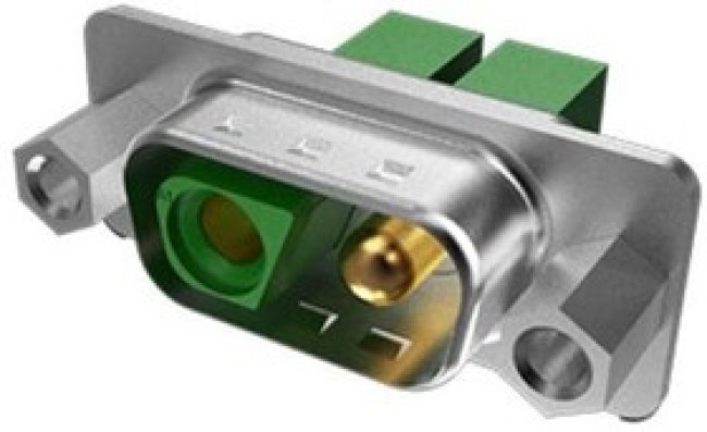 DEL2V2S81C5M40LF, D-Sub Mixed Contact Connectors DSUB POWER STB 2V2 S