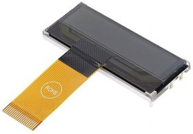 DEM 16230 FGH-PW, Дисплей LCD, алфавитно-цифровой, COG,FSTN Positive, 16x2, LED