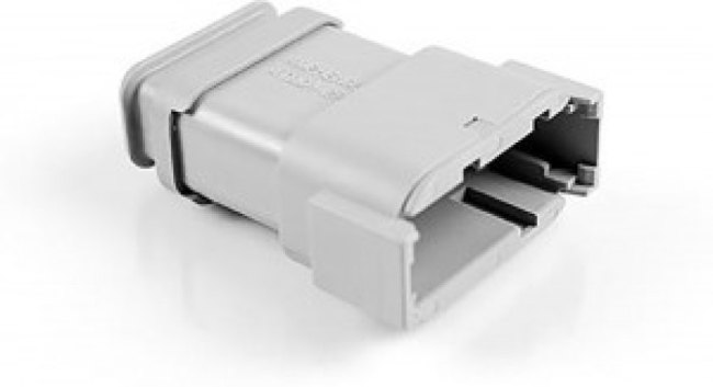 ATM04-12PA-SR1GY, Conn Housing RCP 12 POS Crimp ST Cable Mount Gray Automotive ATM04-12PA-SR1GY, Conn Housing RCP 12 POS Crimp ST Cable Mount Gray Automotive