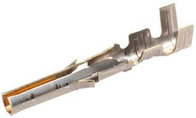 02-06-5102, Контакт, Standard .062" 1561 Series, Гнездо, Обжим, 18 AWG, Контакты с Покрытием из Золота 02-06-5102, Контакт, Standard .062" 1561 Series, Гнездо, Обжим, 18 AWG, Контакты с Покрытием из Золота