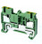 XW5G-P2.5-1.1-1, XW5G Series Grey Non-Fused DIN Rail Terminal, 2.5mm², Single-Level, Push In Termination
