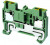 XW5G-P2.5-1.1-1, XW5G Series Grey Non-Fused DIN Rail Terminal, 2.5mm², Single-Level, Push In Termination