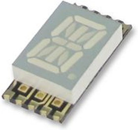 KCPSA04-107, KCPSA04-107 14-Segment LED Display, CA Yellow 46 mcd RH DP 10.2mm KCPSA04-107, KCPSA04-107 14-Segment LED Display, CA Yellow 46 mcd RH DP 10.2mm