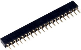 PBS2-20 (DS-1026-01 - 1x20), Гнездо на плату 2мм 1х20pin прямое