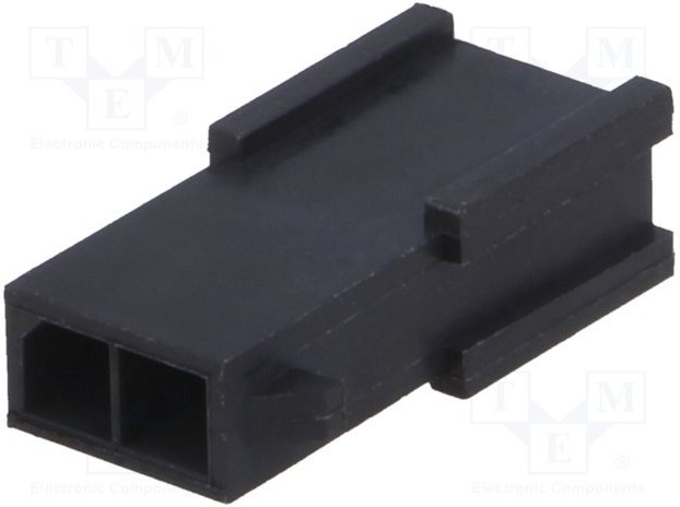 10127717-02LF, Headers &amp; Wire Housings Minitek Power3.0 DR Plg Hsg 2Pos