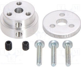 POLOLU-2673, Крепление колеса, Ось: D профиль, Кол-во шт: 1, Диам.вала: 5мм