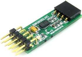 LSM303DLHC Board, Электронный компас (3D акселерометр, 3D магнетометр) на базе LSM303DLHC, интерфейс