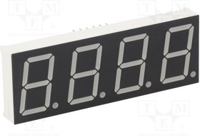 KW4-802CGB, Дисплей: LED, 7-сегментный, 20,4мм, 0,8", II.зн: 4, желто-зеленый KW4-802CGB, Дисплей: LED, 7-сегментный, 20,4мм, 0,8", II.зн: 4, желто-зеленый