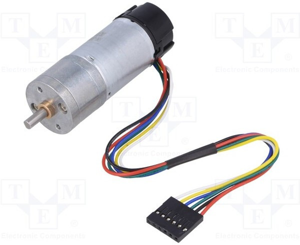 4864, Двигатель: DC, с энкодером, с редуктором, Medium Power, 12ВDC