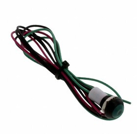 PB6B2FM5M1CAL03Y500, Pushbutton Switches PB OFF/ON FC Yellow Red LED IP68 .5m LHS