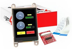 gen4-uLCD-24DT, gen4-uLCD-24DT TFT LCD Colour Display / Touch Screen, 2.4in, 240 x 320pixels