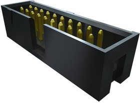 TST-112-04-T-D-RA, Headers &amp; Wire Housings Shrouded PCB Headers, 0.100" pitch