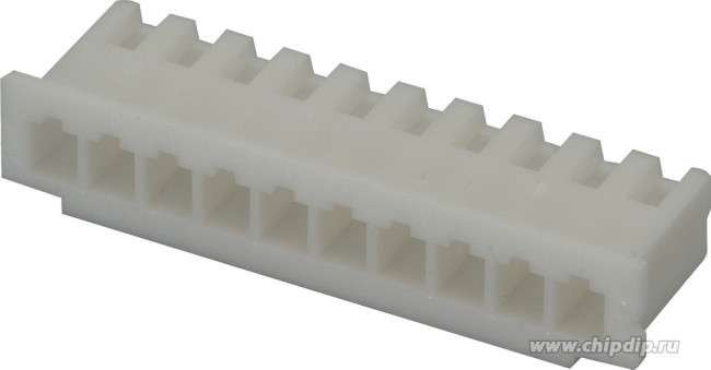 I-DS1069-SCW010, (XH 10F, CHU-10), розетка на кабель, требуются контакты T-DS1069-SC600