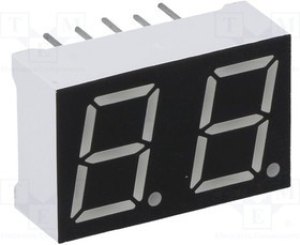 OPD-D3910G-BW, Дисплей: LED, 7-сегментный, 10мм, 0,39", II.зн: 2, зеленый, 5мкд OPD-D3910G-BW, Дисплей: LED, 7-сегментный, 10мм, 0,39", II.зн: 2, зеленый, 5мкд