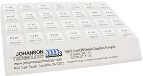 S111TVE, Ceramic Capacitor Kit 0.5pF to 10pF 1000V Surface Mount 280 Pcs