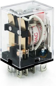 HJQ-13F-220VAC-2Z, Реле 2пер. 220VAC, 10A/240VAC