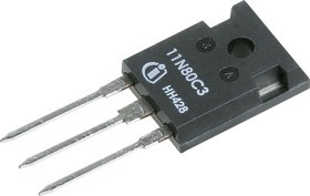 SPW11N80C3FKSA1, Транзистор, N-канал 800В 11А 450мОм [TO-247]