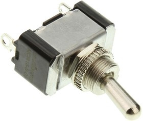 MCR13-5-05, Рычажный переключатель, Вкл.-Выкл., SPST, Без Подсветки, Панель, 10 А