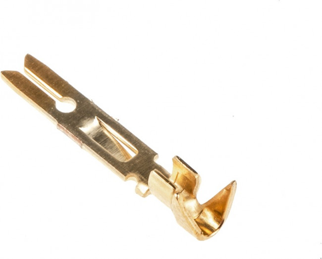 516-290-590, Прямоугольный контакт питания, Серия 516, Контакты с Покрытием из Золота, Фосфористая Бронза, Обжим 516-290-590, Прямоугольный контакт питания, Серия 516, Контакты с Покрытием из Золота, Фосфористая Бронза, Обжим