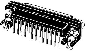 XM3B-0922-112, D-Sub Standard Connectors 9 POS 2.74mm Sldr RA Thru-Hole