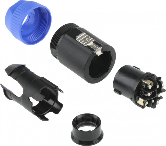 NL8FC, Loudspeaker Connectors 8C FEMALE CBL MT. NL8FC, Loudspeaker Connectors 8C FEMALE CBL MT.