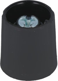 2615603, Ручка, полиамид, dоси: 6мм, черный, зажимной механизм с винтом