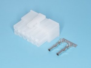 MF-12F, Разъем питания Mini-Fit 12 контактов, гнездо на кабель, шаг 4,2мм