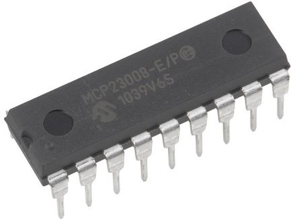 MCP23008-E/P, Interface - I/O Expanders In/Out I2C int MCP23008-E/P, Interface - I/O Expanders In/Out I2C int