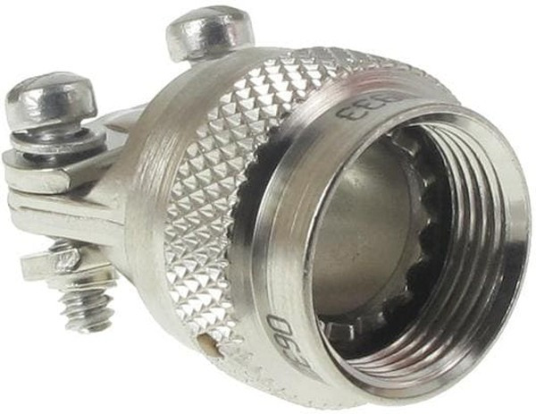 M85049/38S11N, Strain Relief Backshell 180° 11 Shell Size Electroless Nickel Aluminum Self Lock M85049/38S11N, Strain Relief Backshell 180° 11 Shell Size Electroless Nickel Aluminum Self Lock