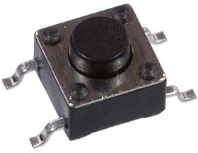 KAN0641-0501B010-42, кнопка тактовая SMD 6х6 h=5мм (=4-1437565-1)