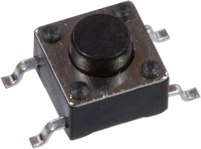 KAN0641-0501B010-42, кнопка тактовая SMD 6х6 h=5мм (=4-1437565-1)