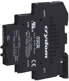 DR24D06R, DR Series Solid State Interface Relay, 32 V dc Control, 6 A rms Load, DIN Rail Mount
