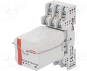 PRUCTM205226W110V0, Реле: интерфейсное, DPST-NO, Uобмотки: 110ВDC, 16А, 16A/250ВAC