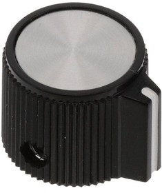 43021-2B1/4, Knobs &amp; Dials KNRL PNTR 1/4" shft Line Indicator